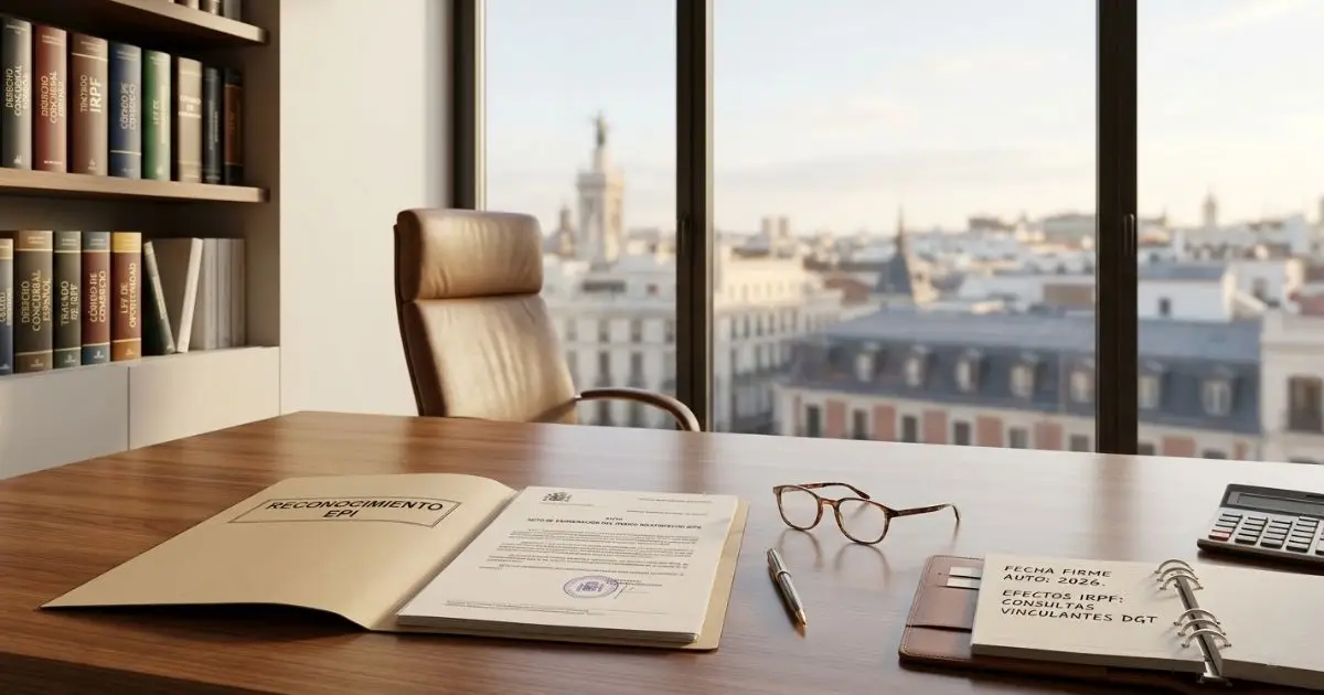 Tributación del auto de exoneración - efectos en IRPF según consultas DGT